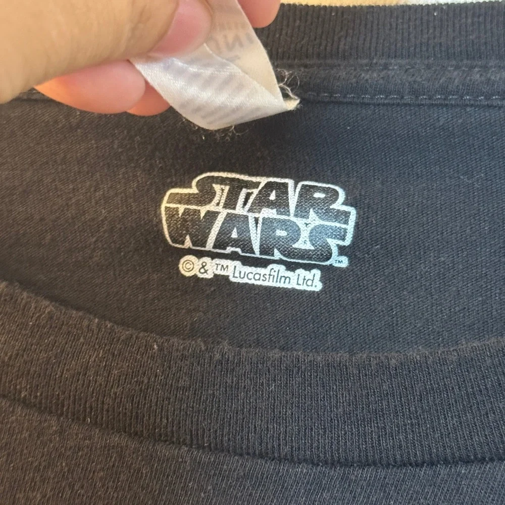 Star Wars Black Darth Vader #1 Dad Shirt, mens sz XL Lucas Films Zuni Sportswear